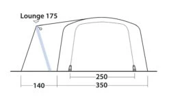 Outwell Oakdale 5PA Tent (2023) -Outdoor Camping Store 111183 oakdale 5pa drawing other4