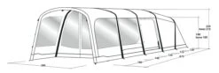 Outwell Birchdale 6PA Tent (2022) -Outdoor Camping Store 111184 birchdale 6pa drawing perspective2