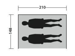 Outwell Formby Beach Shelter 3 Outwell Formby Beach Shelter -Outdoor Camping Store 111229 beach shelter formby drawing floorplan3
