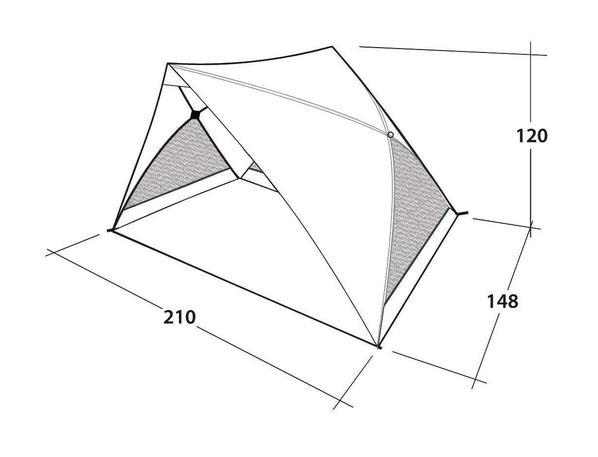 Outwell Formby Beach Shelter Outwell Formby Beach Shelter -Outdoor Camping Store 111229 beach shelter formby drawing perspective2