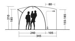 Outwell Beachcrest Drive Away Awning -Outdoor Camping Store 111238 beachcrest drawing other4