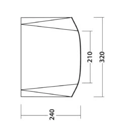 Outwell Touring Shelter -Outdoor Camping Store 111254 touring shelter drawing floorplan3