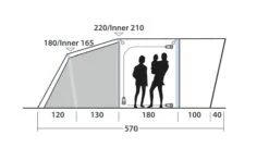 Outwell Springville 4SA Tent (2023) -Outdoor Camping Store 111275 springville 4sa drawing other4