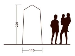 Outwell Seahaven Station Double -Outdoor Camping Store 111288 outwell seahaven comfort station double drawing other5