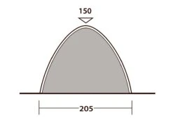 Outwell Free Standing Inner 4 Outwell Free Standing Inner -Outdoor Camping Store 111289 free standing inner drawing other4