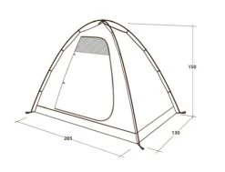 Outwell Free Standing Inner 6 Outwell Free Standing Inner -Outdoor Camping Store 111289 free standing inner drawing perspective2