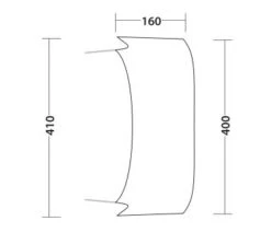 Outwell Lounge Tent Connector XL (2023) -Outdoor Camping Store 111343 lounge tent connector xl drawing floorplan3 page 0001