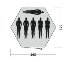 Easy Camp Moonlight Yurt Tent -Outdoor Camping Store 120382 moonlight yurt drawing floorplan3