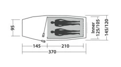 Easy Camp Magnetar 200 Tent 4 Easy Camp Magnetar 200 Tent -Outdoor Camping Store 120415 magnetar 200 steel blue drawing floorplan3