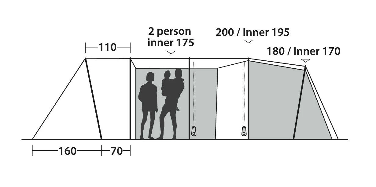 Easy Camp Palmdale 800 Lux Tent (2023) Easy Camp Palmdale 800 Lux Tent (2023) -Outdoor Camping Store