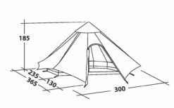 Robens Fairbanks Tipi (2023) -Outdoor Camping Store 130112 fairbanks drawing perspective 10959