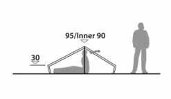 Robens Chaser 1 Tent (2022) -Outdoor Camping Store 130315 chaser 1 drawing other26