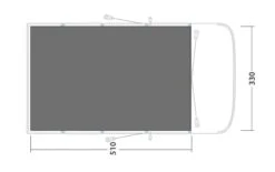 Outwell Springville 5SA Footprint Groundsheet 3 Outwell Springville 5SA Footprint Groundsheet -Outdoor Camping Store 170963 footprint springville 5sa drawing floorplan2