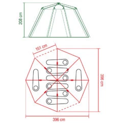 Coleman Octagon BlackOut Tent (2022) 5 Coleman Octagon BlackOut Tent (2022) -Outdoor Camping Store 2000035195 11