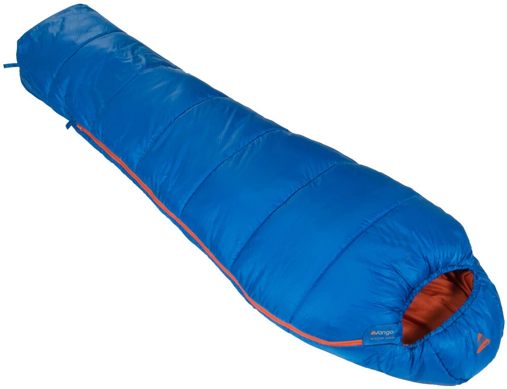 Vango Nitestar Alpha Junior Sleeping Bag (Classic Blue) Vango Nitestar Alpha Junior Sleeping Bag (Classic Blue) -Outdoor Camping Store 2020 vango product sleeping bags trek nitestar alpha junior cobalt blue closed 1