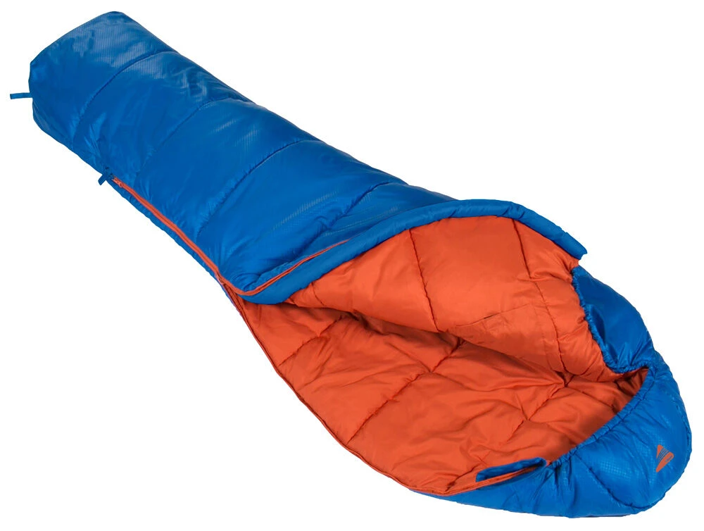 Vango Nitestar Alpha Junior Sleeping Bag (Classic Blue) Vango Nitestar Alpha Junior Sleeping Bag (Classic Blue) -Outdoor Camping Store 2020 vango product sleeping bags trek nitestar alpha junior cobalt blue open 1