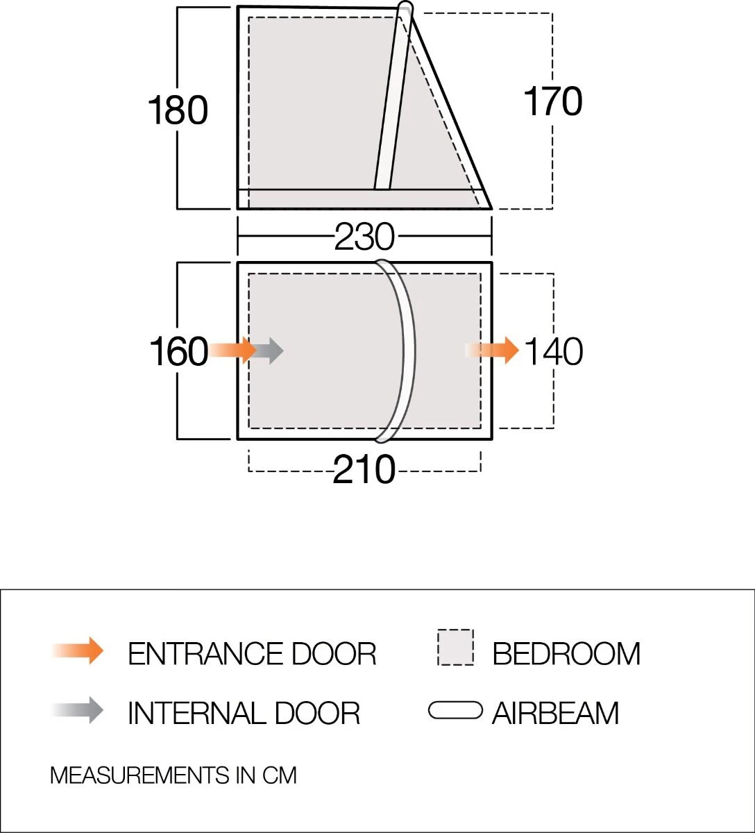 Vango Tall Annex Elements ProShield (Balletto and Tuscany) Vango Airbeam Vango Tall Annex Elements ProShield (Balletto And Tuscany) -Outdoor Camping Store 2021 vango awnings floorplan tuscany tall