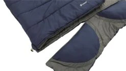 Outwell Contour Lux Double Sleeping Bag -Outdoor Camping Store 230297 contour lux double imperial blue feature photo10 1