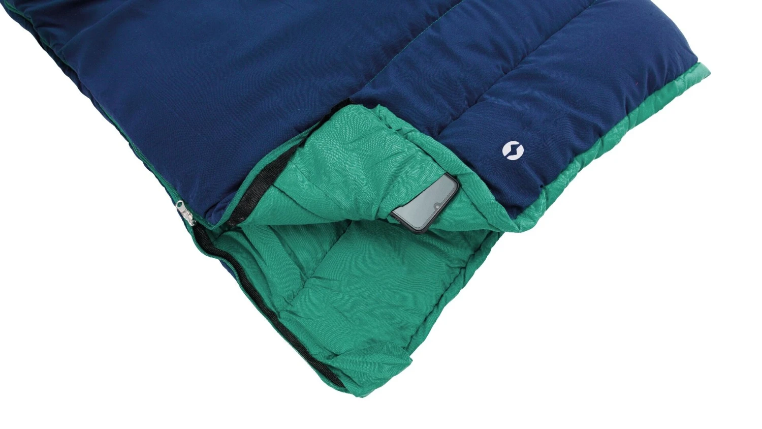 Outwell Champ Kids Sleeping Bag (Ocean Blue) Outwell Champ Kids Sleeping Bag (Ocean Blue) -Outdoor Camping Store 230377 champ kids ocean blue feature photo11