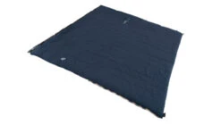 Outwell Camper Lux "L" Sleeping Bag Deep Blue (2023) -Outdoor Camping Store 230392 camper lux left side zipper feature photo5