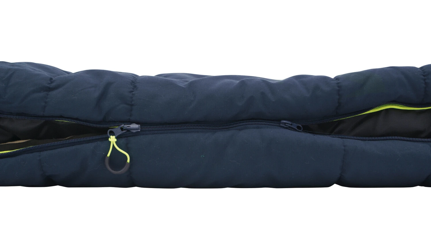 Outwell Camper Lux "R" Sleeping Bag Deep Blue (2023) Outwell Camper Lux "R" Sleeping Bag Deep Blue (2023) -Outdoor Camping Store 230393 camper lux right side zipper feature photo5
