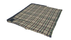 Outwell Camper Lux "R" Sleeping Bag Deep Blue (2023) 6 Outwell Camper Lux "R" Sleeping Bag Deep Blue (2023) -Outdoor Camping Store 230393 camper lux right side zipper feature photo6