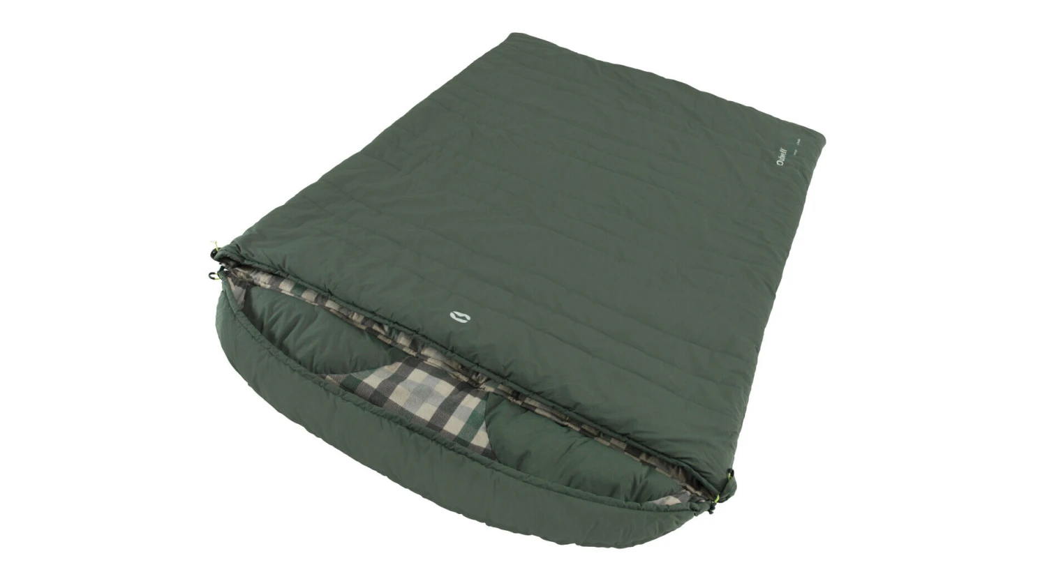 Outwell Camper Lux Double Sleeping Bag - Forest Green (2023) Outwell Camper Lux Double Sleeping Bag - Forest Green (2023) -Outdoor Camping Store