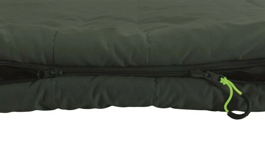Outwell Camper Lux Double Sleeping Bag - Forest Green (2023) Outwell Camper Lux Double Sleeping Bag - Forest Green (2023) -Outdoor Camping Store