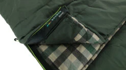 Outwell Camper Lux Double Sleeping Bag - Forest Green (2023) 6 Outwell Camper Lux Double Sleeping Bag - Forest Green (2023) -Outdoor Camping Store 230394 camper lux double feature photo6