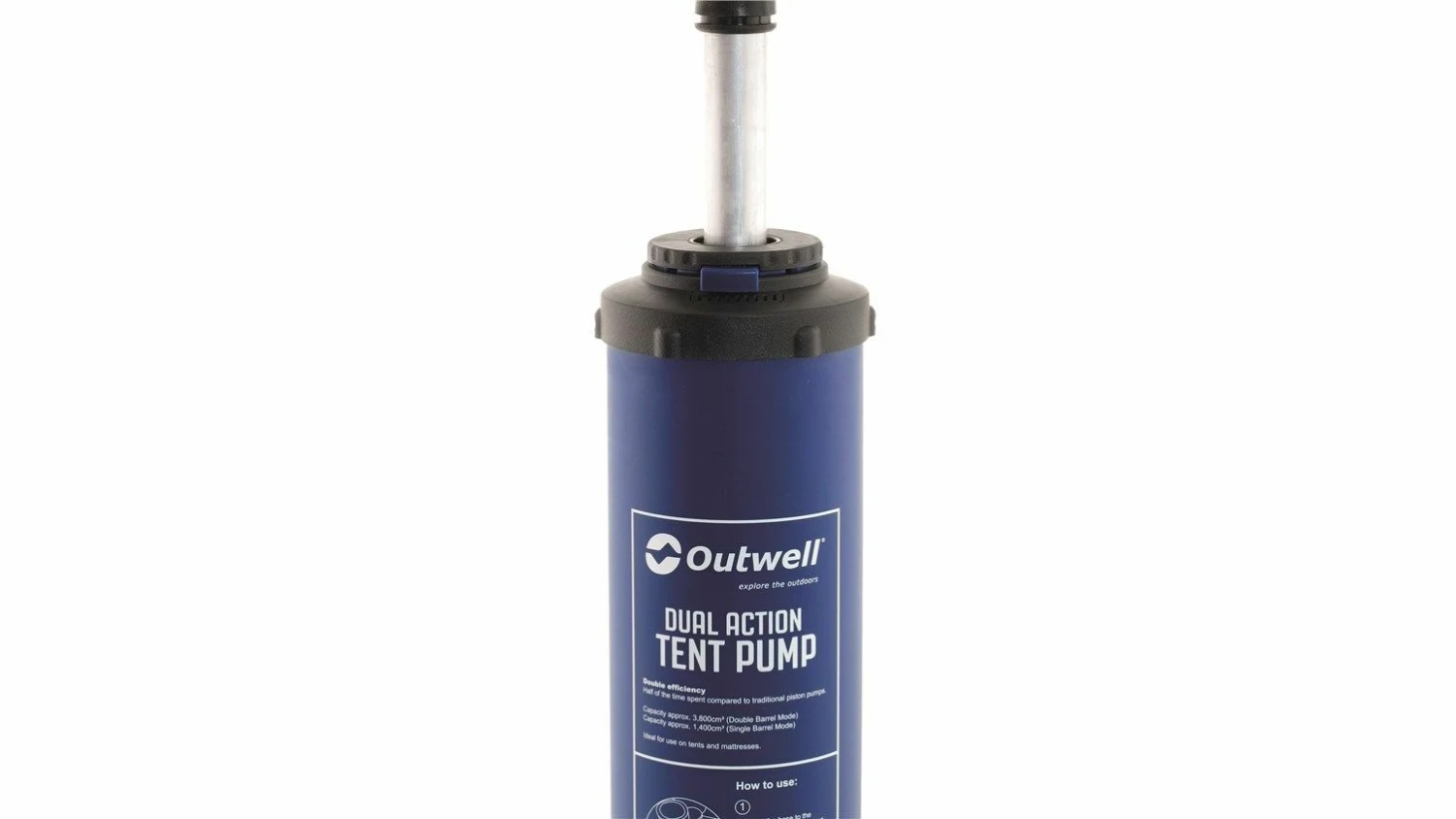 Outwell Dual Action Tent Pump Outwell Dual Action Tent Pump -Outdoor Camping Store 650891 dual action tent pump feature photo 3