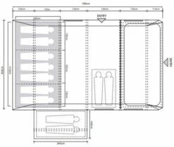 Outdoor Revolution Airedale 7.0SE Tent Bundle (2023) -Outdoor Camping Store 7se fp 10
