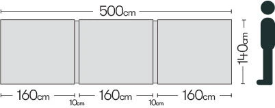Quest Falcon Air Shield 500 - 3 panels (2022) Quest Falcon Air Shield 500 - 3 Panels (2022) -Outdoor Camping Store a1038 6 midsize