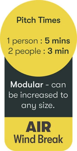 Quest Falcon Air Shield 500 - 3 Panels (2022) 9 Quest Falcon Air Shield 500 - 3 Panels (2022) -Outdoor Camping Store a1038 9 midsize