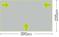 Quest Falcon Air 390 Porch Awning (2022) -Outdoor Camping Store a3503a 7 midsize