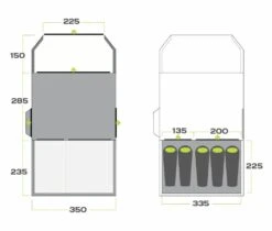 Zempire Aero TL Pro TC Tent (2022) -Outdoor Camping Store aero tl polycotton floor plan