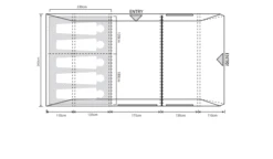 Outdoor Revolution Airedale 5.0s Tent (2022) -Outdoor Camping Store airedale 5s 1