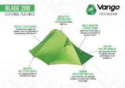 Vango Blade 200 Tent (2022) -Outdoor Camping Store blade 200