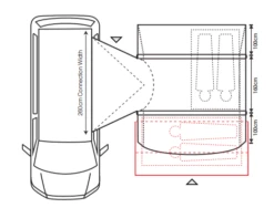 Outdoor Revolution Cayman Curl Air Mid Awning (210-255) -Outdoor Camping Store cayman curl 2022 floor 1