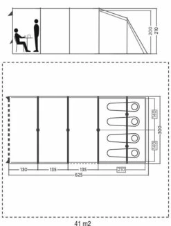 Coleman Castle Pines 4L Blackout Tent (2022) 4 Coleman Castle Pines 4L Blackout Tent (2022) -Outdoor Camping Store col fp 2000037066 castle pines 4l
