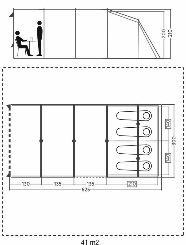 Coleman Castle Pines 4L Blackout Tent (2022) Coleman Castle Pines 4L Blackout Tent (2022) -Outdoor Camping Store col fp 2000037066 castle pines 4l