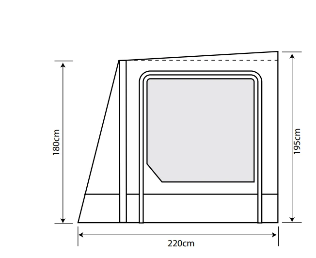 Outdoor Revolution Eclipse Pro Annex Outdoor Revolution Eclipse Pro Annex -Outdoor Camping Store eclipse pro annex fl1