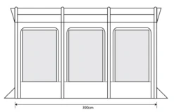 Outdoor Revolution Eden Air 390 Caravan Awning (2022) -Outdoor Camping Store eden air 390 floor