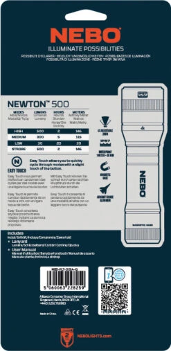 Nebo Newton 500 Waterproof Torch -Outdoor Camping Store eneb0014 12 fullsize