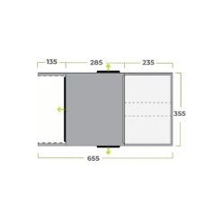 Zempire Evo TL V2 Air Tent (2023) 7 Zempire Evo TL V2 Air Tent (2023) -Outdoor Camping Store evo tl 0197002 floor plan 001 a 1