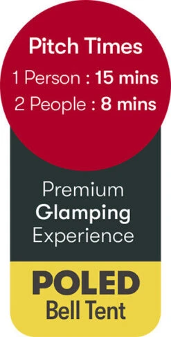 Quest Signature Gobi Poled Bell Tent (2022) -Outdoor Camping Store gobi 9 midsize