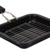 Quest 28cm BBQ/Oven Grill Pan With Removable Handle -Outdoor Camping Store grill