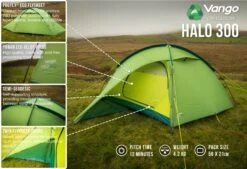 Vango Halo 300 Tent (2022) -Outdoor Camping Store halo 300 low res