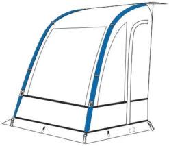 Westfield Travel Smart Lynx 200 Air Caravan Awning (2022) -Outdoor Camping Store lynx 8 midsize