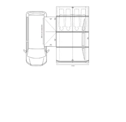 Outdoor Revolution Movelite T4E Midline Awning (220-255cm) 5 Outdoor Revolution Movelite T4E Midline Awning (220-255cm) -Outdoor Camping Store movelite t4e floor1 pe
