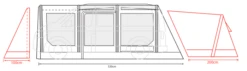 Outdoor Revolution Movelite T4E Midline Awning (220-255cm) 7 Outdoor Revolution Movelite T4E Midline Awning (220-255cm) -Outdoor Camping Store movelite t4e floor3 pe